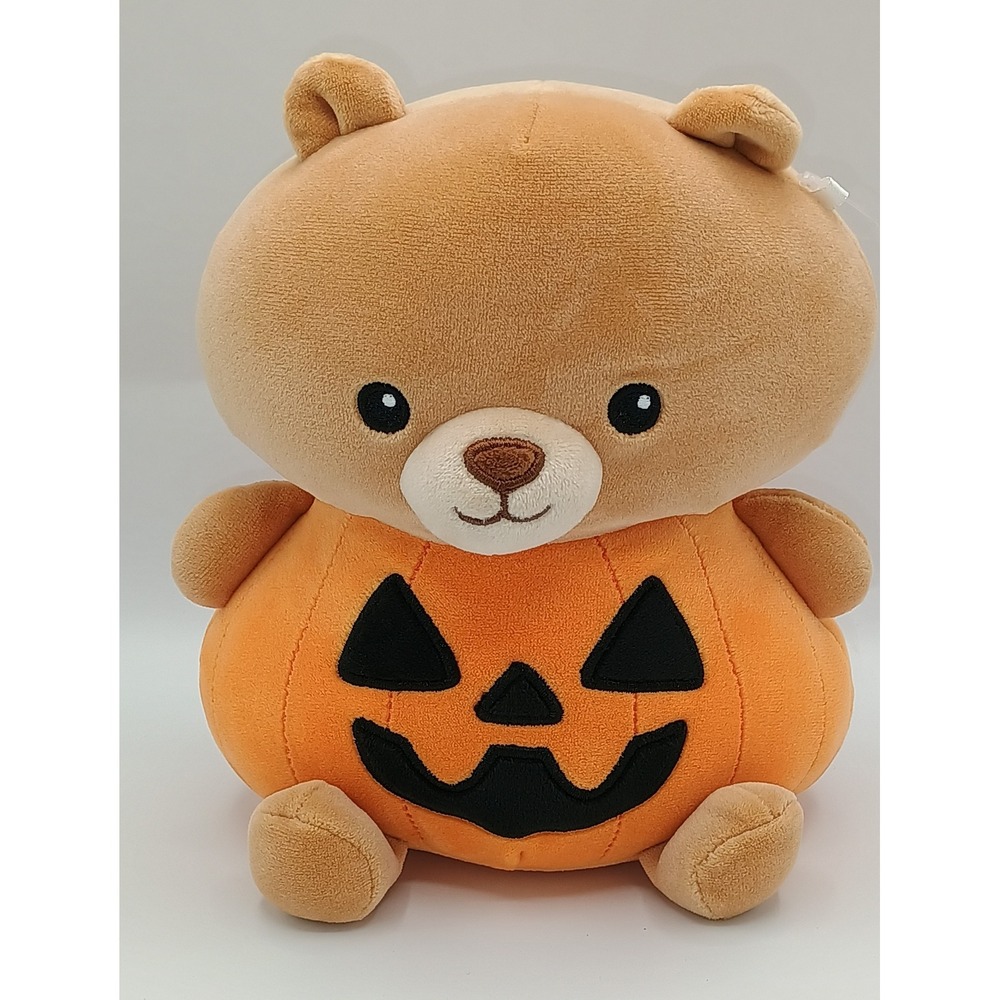 8" 2024 Animal Adventure Soft Plush Pumpkin Bear 2